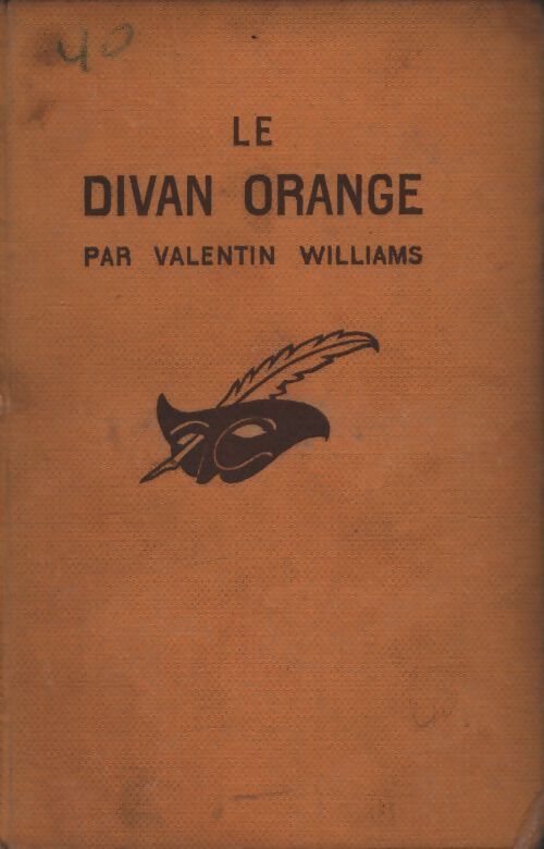 Le divan orange - Valentin Williams - Livre