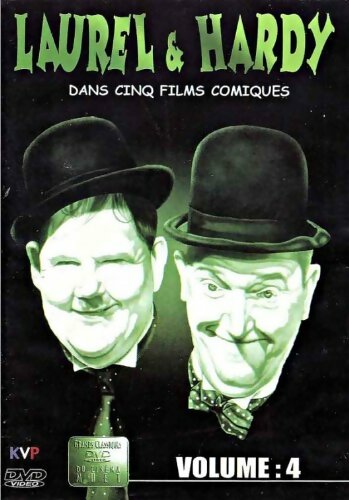 Laurel & Hardy vol 4 : Cinq films comiques - XXX - DVD
