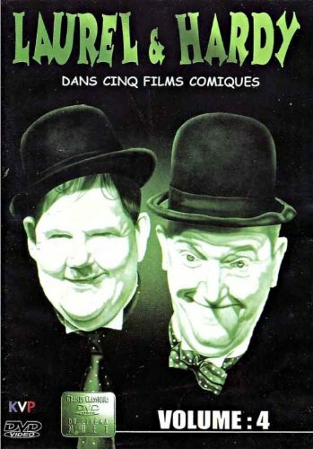 Livrenpoche : Laurel & Hardy vol 4 : Cinq films comiques - XXX - DVD