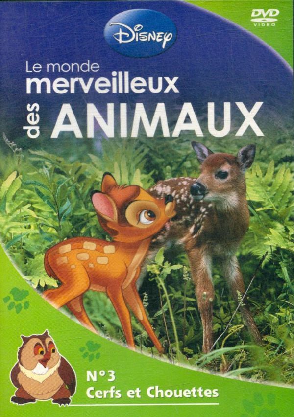 Livrenpoche : Le monde merveilleux des animaux disney : Cerfs et chouettes -  - DVD