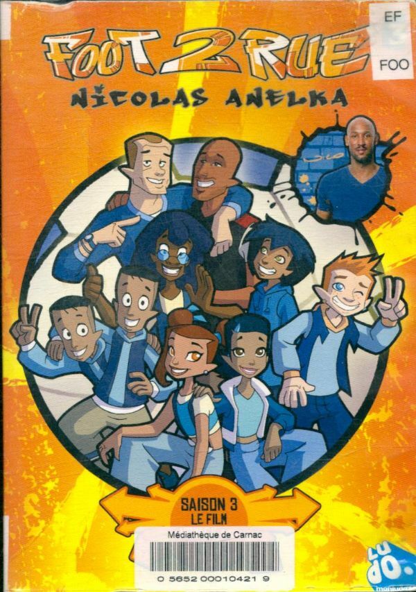 Livrenpoche : Foot 2 Rue / Nicolas Anelka-Saison 3 Le Film : Voyage avec Nico - Bruno Bligoux, Stéphane Roux, Pierluigi De Mas - DVD