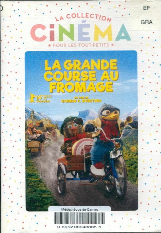 Livrenpoche : La Grande Course au Fromage - Rasmus A. Sivertsen - DVD