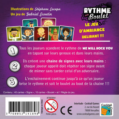 Livrenpoche : Rythme and Boulet -  - jeuSociete