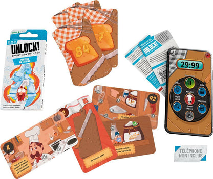Livrenpoche : Unlock ! Short Adventure : Panique en Cuisine -  - jeuSociete