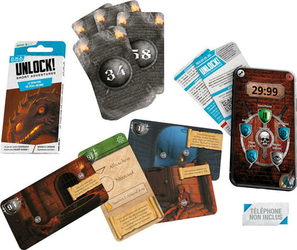 Livrenpoche : Unlock Short Adventures - Le Donjon de Doo Arann -  - jeuSociete