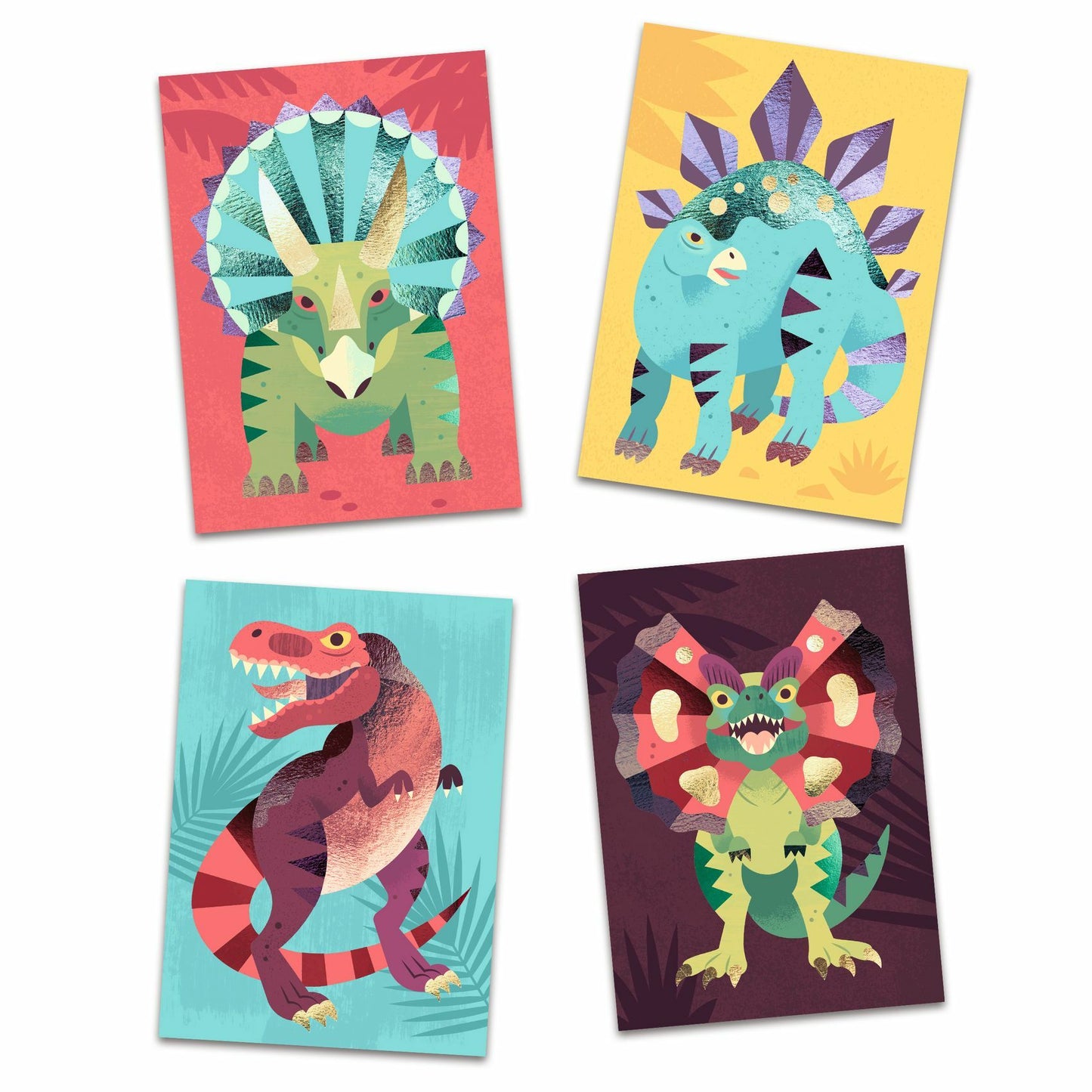 Livrenpoche : Jurassic - Tableaux à métalliser -  - jeuSociete