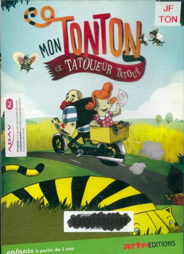 Livrenpoche : Mon Tonton ce tatoueur tatoué - Karla von Bengtson - DVD