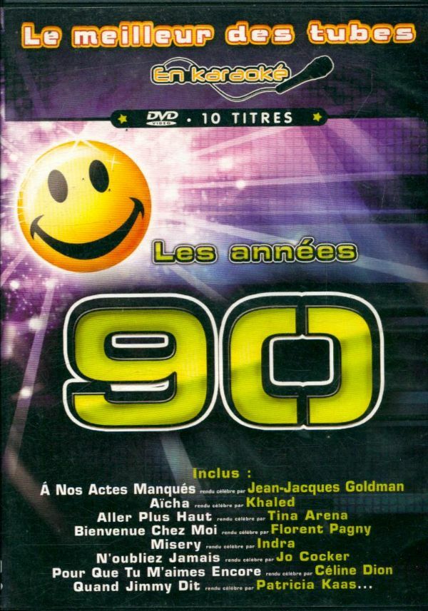 Livrenpoche : Le Meilleur des Tubes en karaoké-Les années 90 - XXX - DVD