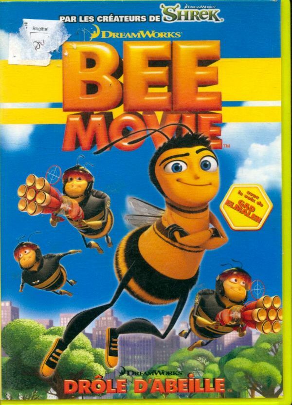Livrenpoche : Bee Movie-Drôle d'abeille - Simon J. Smith, Steve Hickner - DVD