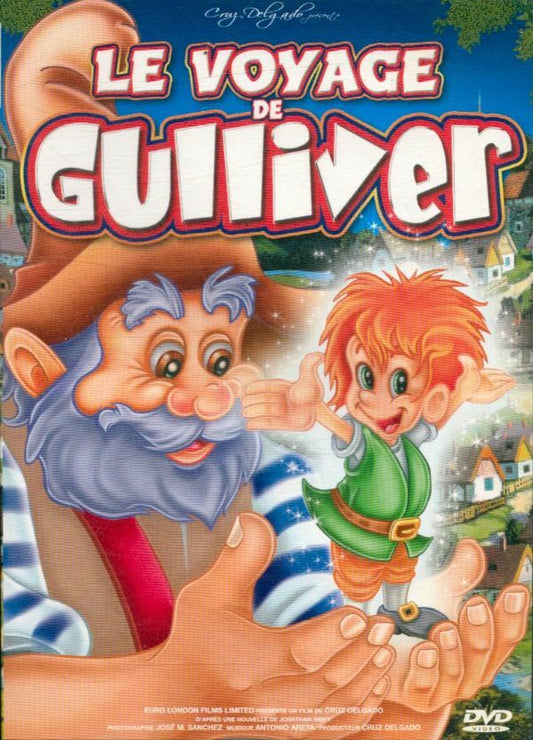 Livrenpoche : Le Voyage de Gulliver - Cruz Delgado - DVD