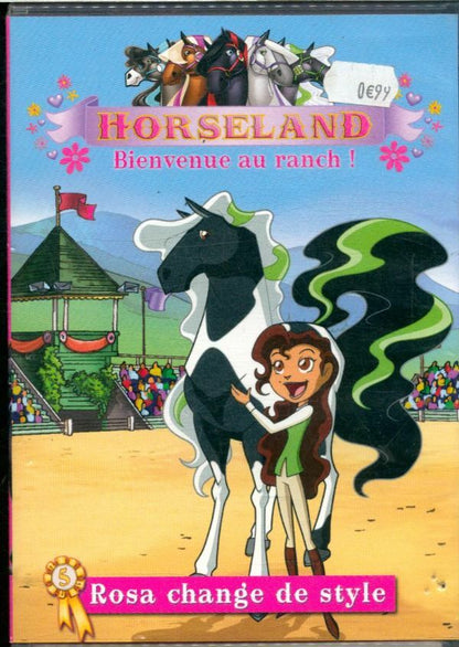 Livrenpoche : Horseland, Bienvenue au Ranch Vol. 5 : Rosa Change de Style - XXX - DVD