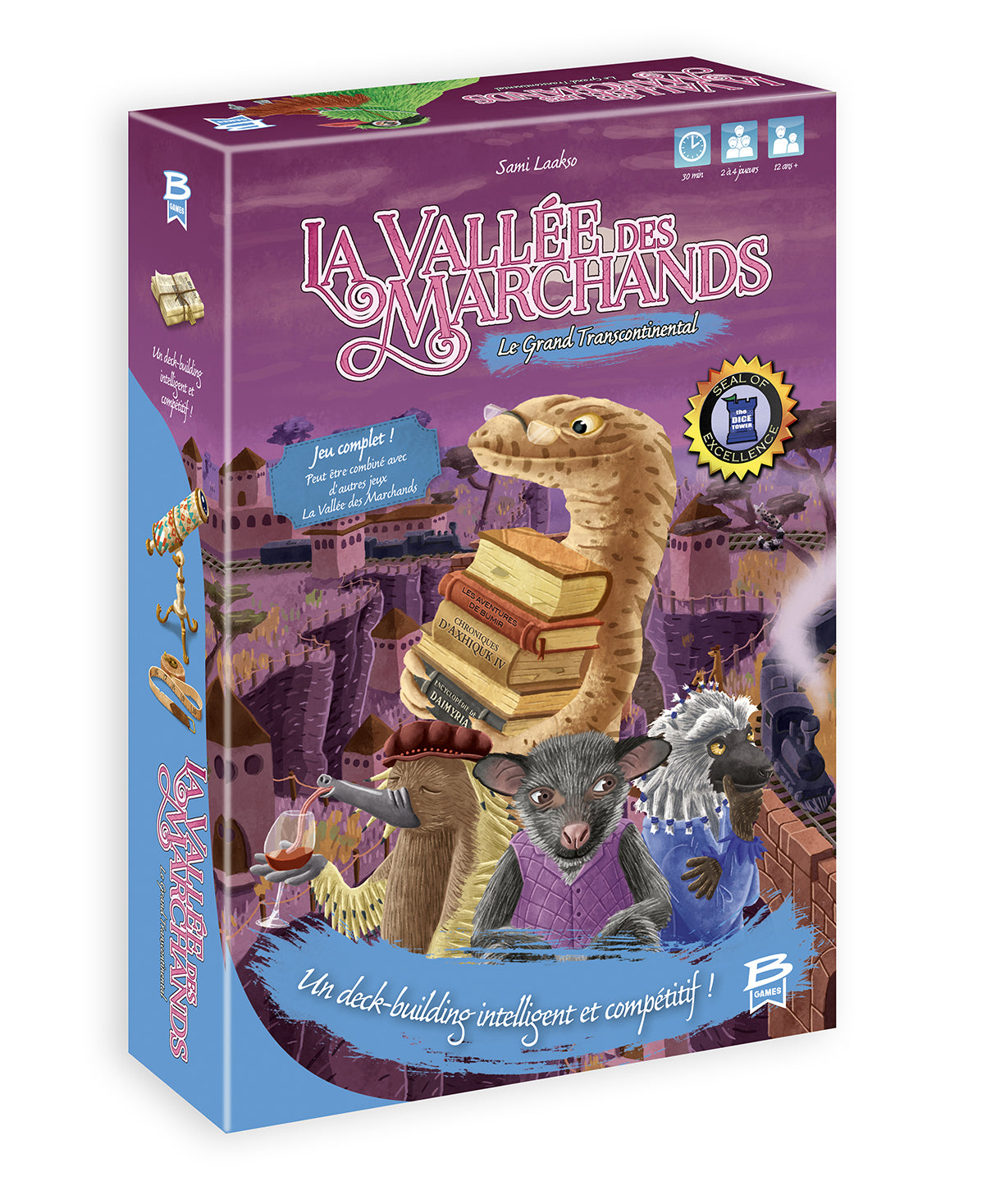 Livrenpoche : La Vallée des marchands 3 : Le Grand Transcontinental -  - jeuSociete