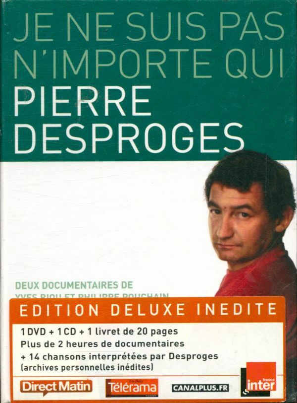 Livrenpoche : Pierre Desproges-Je ne suis Pas n'importe Qui - Yves Riou, Philippe Pouchain - DVD