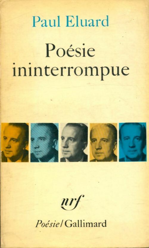 Livrenpoche : Poésie ininterrompue - Paul Eluard - Livre