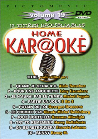Livrenpoche : Home Kar@oké : 10 titres inoubliables - Vol.19 - XXX - DVD