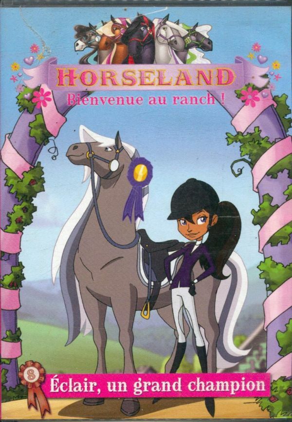 Livrenpoche : Horseland, Bienvenue au ranch ! Vol. 8 : Eclair, Un Grand champion - XXX - DVD