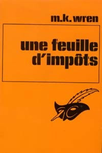 Livrenpoche : Une feuille d'impôts - M.K. Wren - Livre