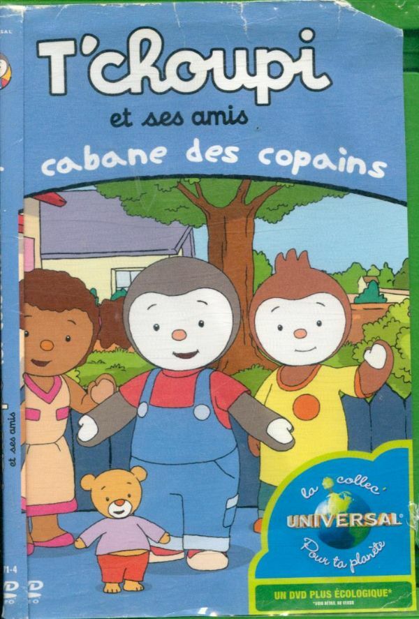 Livrenpoche : T'choupi et Ses Amis -La cabane des Copains - XXX - DVD