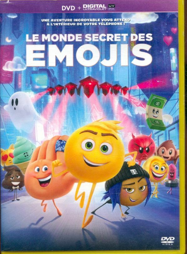 Livrenpoche : Le Monde Secret des Emojis - Tony Leondis - DVD