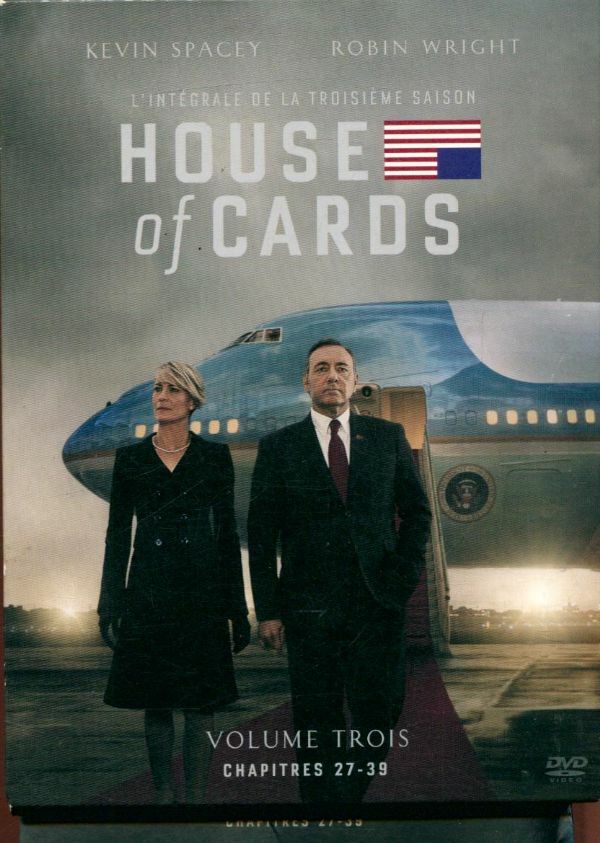 Livrenpoche : House of Cards-Saison 3 - Agnieszka Holland, John David Coles, James Foley, Robin Wright, Tucker Gates, John Dahl - DVD