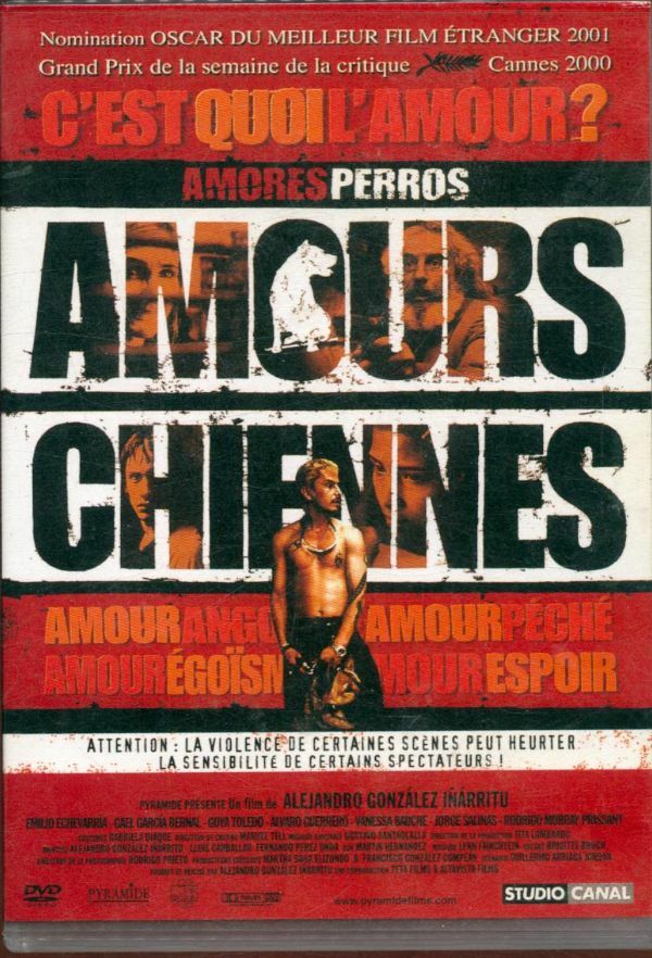 Livrenpoche : Amours chiennes - Alejandro González Iñárritu - DVD