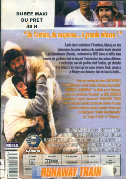 Livrenpoche : Runaway Train - Andrei Konchalovsky - DVD