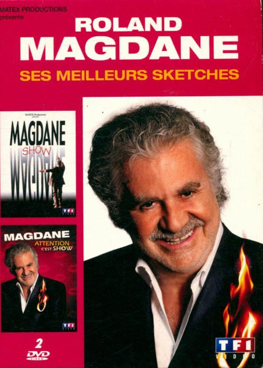 Livrenpoche : Roland Coffret-Ses Meilleurs Sketches-Magdane Attention C'est Show - Serge Bergli - DVD