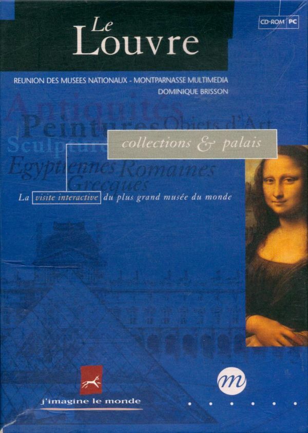 Livrenpoche : Louvre CD ROM mac/PC (édition 1997) - XXX - DVD