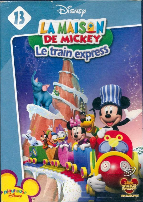 Livrenpoche : La Maison de Mickey-13-Le Train Express - XXX - DVD