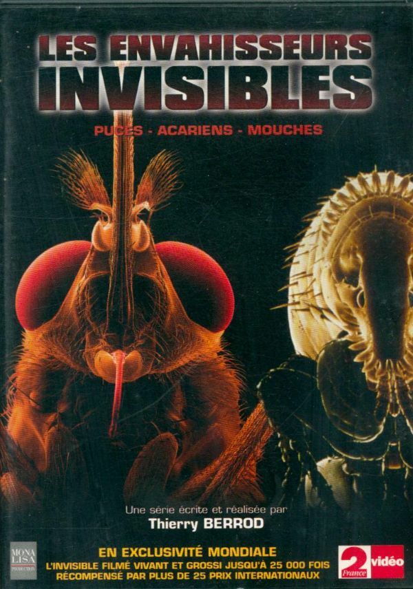 Livrenpoche : Les Envahisseurs invisibles : Acariens cannibales / La Guerre Des Mouches / Sos Puces - Thierry Berrod - DVD