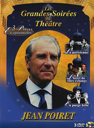Livrenpoche : Coffret théâtre Jean Poiret : On Purge bébé/La Parisienne/L'hôtel du Libre-échange - XXX - DVD