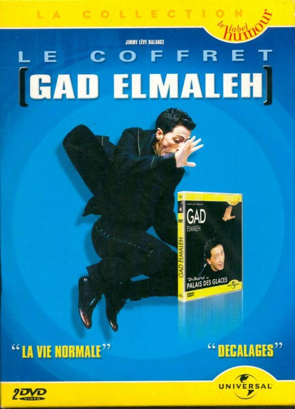 Livrenpoche : Coffret Gad Elmaleh 2 DVD : Décalages au Palais des glaces / La Vie normale - Jean-Louis Cap - DVD