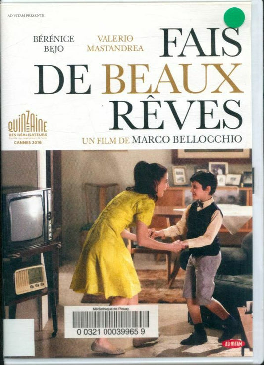 Livrenpoche : Fais de Beaux rêves - Marco Bellocchio - DVD