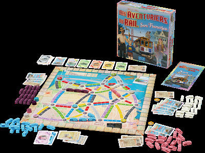 Livrenpoche : Les Aventuriers du Rail San Francisco -  - jeuSociete
