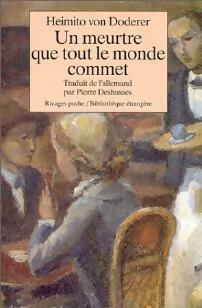 Livrenpoche : Un meurtre que tout le monde commet - Doderer - Livre