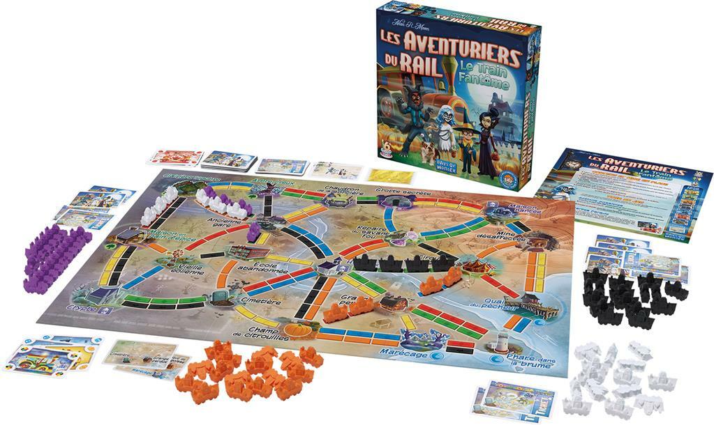 Livrenpoche : Les Aventuriers du Rail - Le Train Fantôme -  - jeuSociete