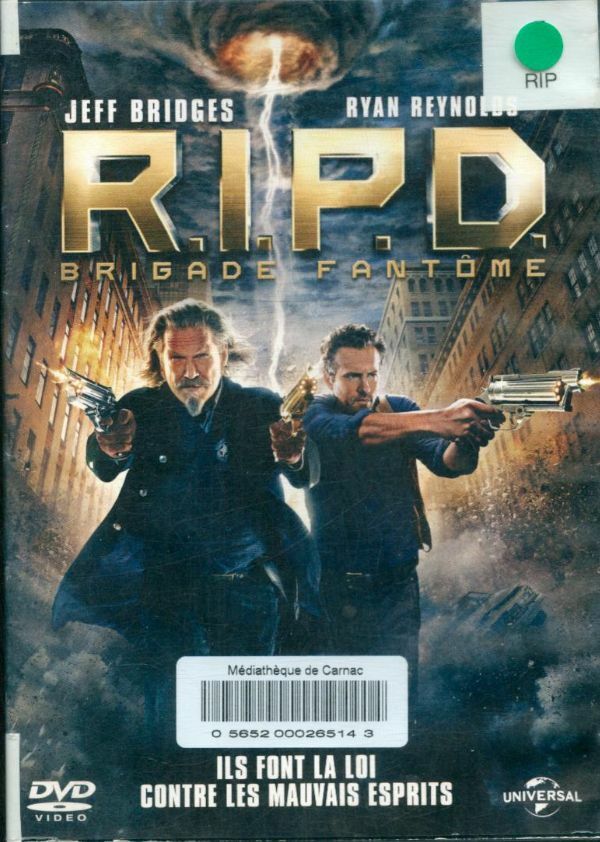 Livrenpoche : R.I.P.D. Brigade fantôme - Robert Schwentke - DVD