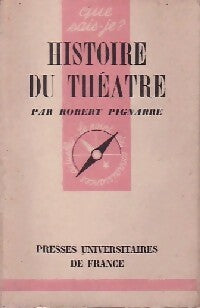 Livrenpoche : Histoire du théâtre - Robert Pignarre - Livre