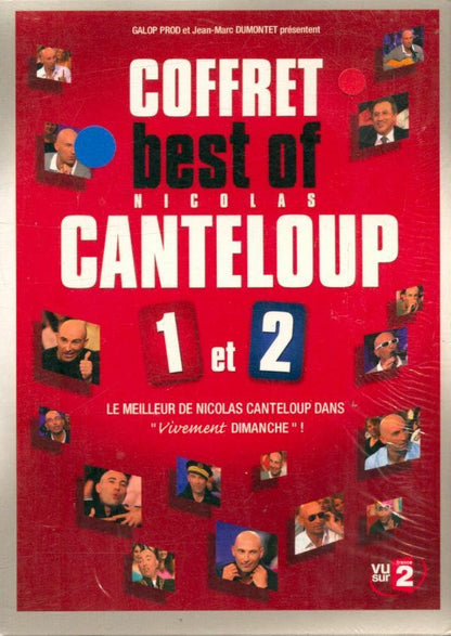 Livrenpoche : Coffret best of Nicolas Canteloup Vol 1 et Vol 2 - Le meilleur de Nicolas Canteloup dans Vivement Dimanche - XXX - DVD