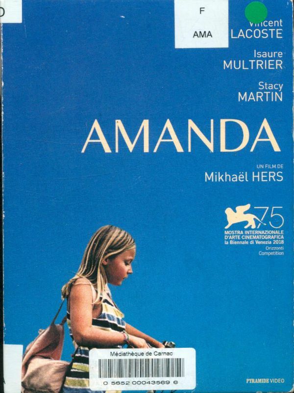 Livrenpoche : Amanda - Mikhaël Hers - DVD