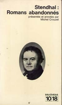 Livrenpoche : Romans abandonnés - Stendhal - Livre