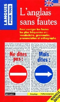 Livrenpoche : L'anglais sans fautes - Inconnu - Livre