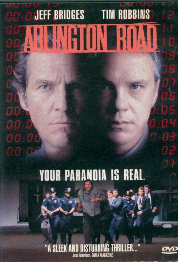 Livrenpoche : Arlington Road - Mark Pellington, Jeff Bridges, Tim Robbins, Joan Cusack, Hope Davis, Robert Gossett - DVD