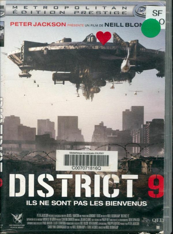 Livrenpoche : District 9 - Neill Blomkamp - DVD