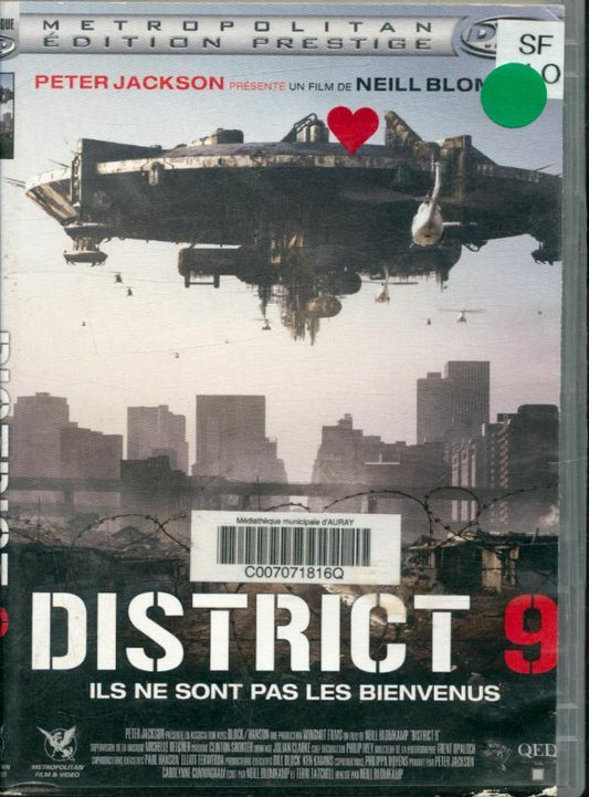 Livrenpoche : District 9 - Neill Blomkamp - DVD