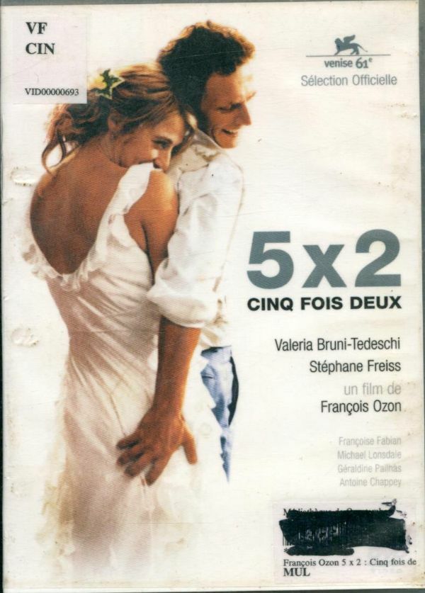 Livrenpoche : 5x2-Cinq Fois Deux - François Ozon - DVD
