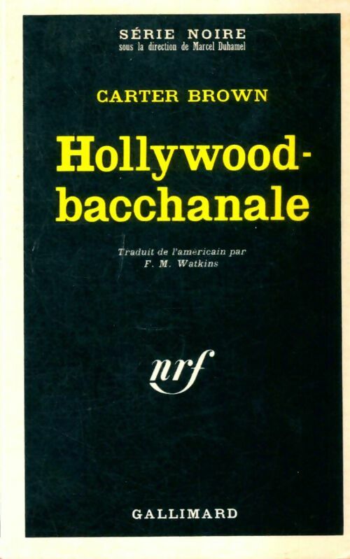 Livrenpoche : Hollywood-Bacchanale - Carter Brown - Livre