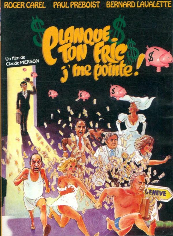 Livrenpoche : Planque ton fric, J'me pointe - Claude Pierson - DVD