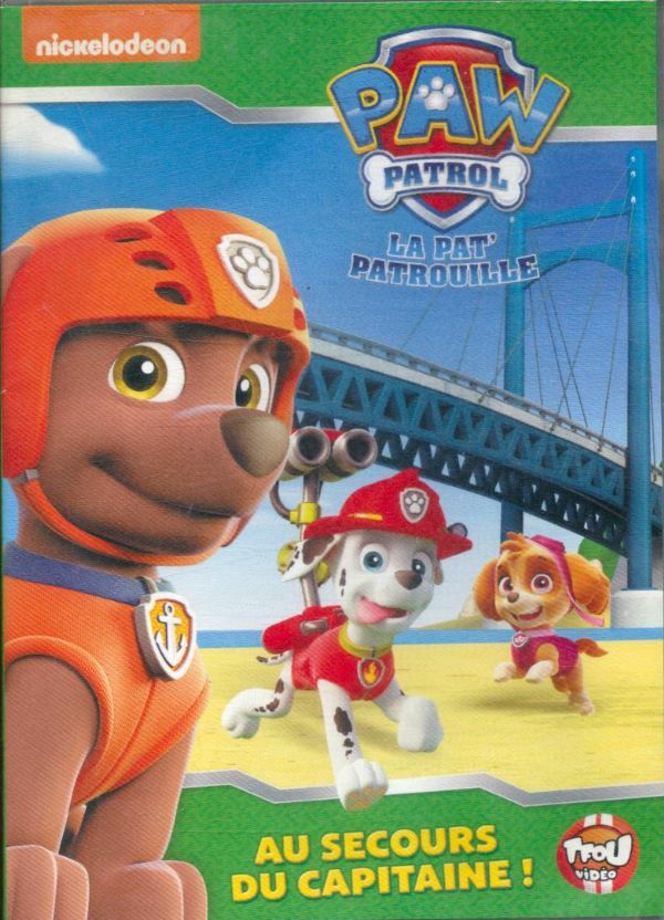 Livrenpoche : Paw Patrol, La Pat' Patrouille - Au Secours du Capitaine - Jamie Whitney - DVD