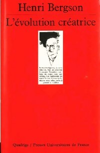 Livrenpoche : L'évolution créatrice - Henri Bergson - Livre